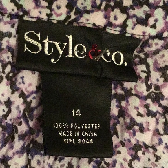 STYLE & CO plus size blouse - Picture 9 of 9